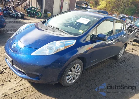 2017 Nissan Leaf S from USA, damaged, VIN 1N4BZ0CP0HC307319
